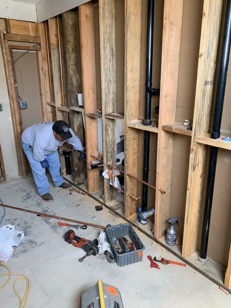 Commercial rough-in plumbing for Commercial Plumbing in Sandy Springs ITP